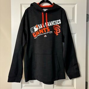 Majestic SF Giants Performance Hoodie, Men’s XL